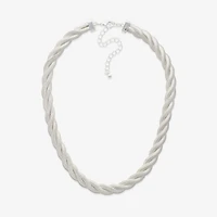 Bold Elements Womens Stainless Steel 18 Inch Snake Chain Necklace