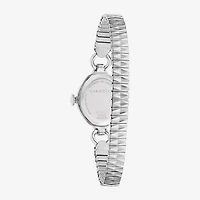Caravelle Designed By Bulova Womens Silver Tone Stainless Steel Expansion Watch 43l225