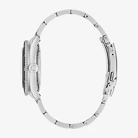 Caravelle Designed By Bulova Mens Silver Tone Stainless Steel Bracelet Watch 43b175