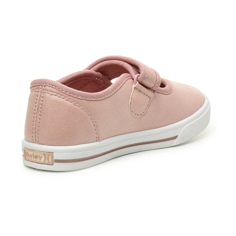Hurley Paisley Toddler Girls Round Closed Toe Mary Jane Shoes