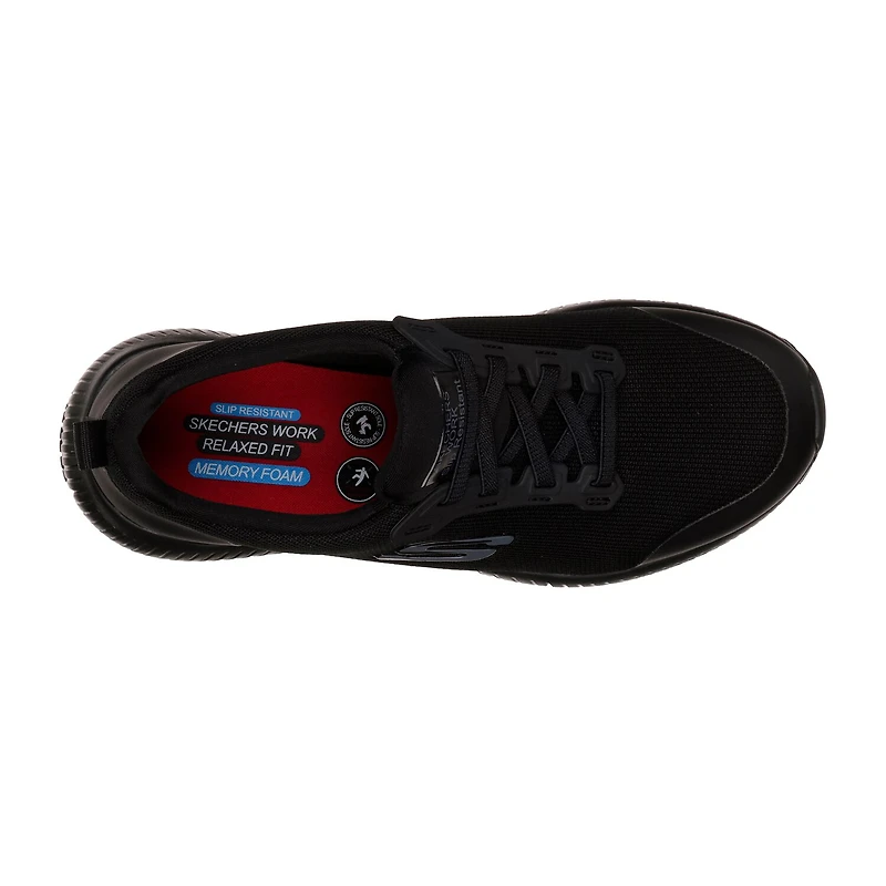 Skechers Squad Slip Resistent Womens Round Work Shoes