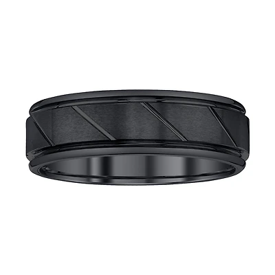 Mens 7MM Tungsten Wedding Band