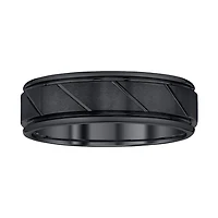 Mens 7MM Tungsten Wedding Band