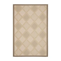 Safavieh Courtyard Collection Jytte Geometric Indoor/Outdoor Area Rug