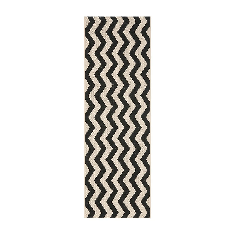 Safavieh Courtyard Collection Kalisha Geometric Indoor/Outdoor Runner Rug