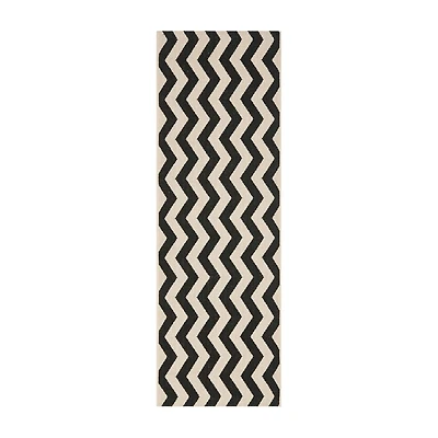 Safavieh Courtyard Collection Kalisha Geometric Indoor/Outdoor Runner Rug