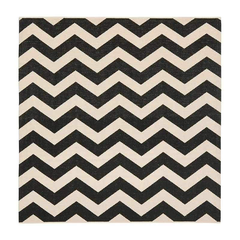 Safavieh Courtyard Collection Kalisha Geometric Indoor/Outdoor Square Area Rug