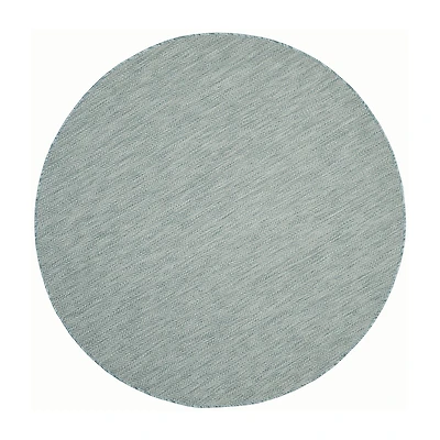 Safavieh Courtyard Collection Katelyn Geometric Indoor/Outdoor Round Area Rug
