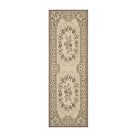 Safavieh Courtyard Collection Dorothea Oriental Indoor/Outdoor Runner Rug