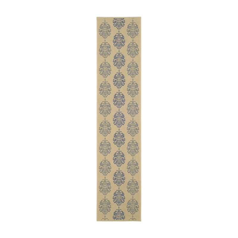 Safavieh Courtyard Collection Ray Floral Indoor/Outdoor Runner Rug