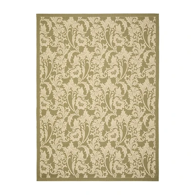 Safavieh Courtyard Collection Rosabel Oriental Indoor/Outdoor Area Rug