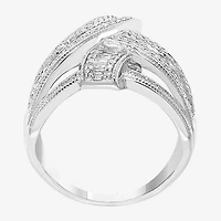 Effy Final Call Womens / CT. T.W. Natural Diamond 14K Gold Crossover Band