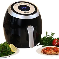 Total Chef Electric Air Fryer- 7 Cooking Presets- Digital Touch Controls