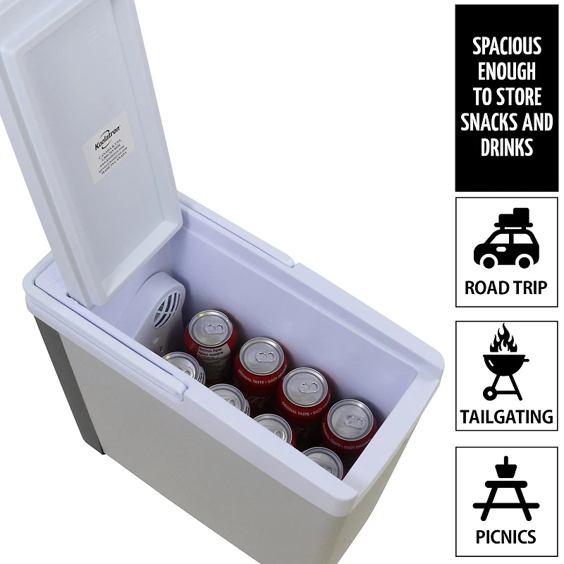 Koolatron Slim Compact P20 Thermoelectric Iceless 12V Cooler Warmer 17L