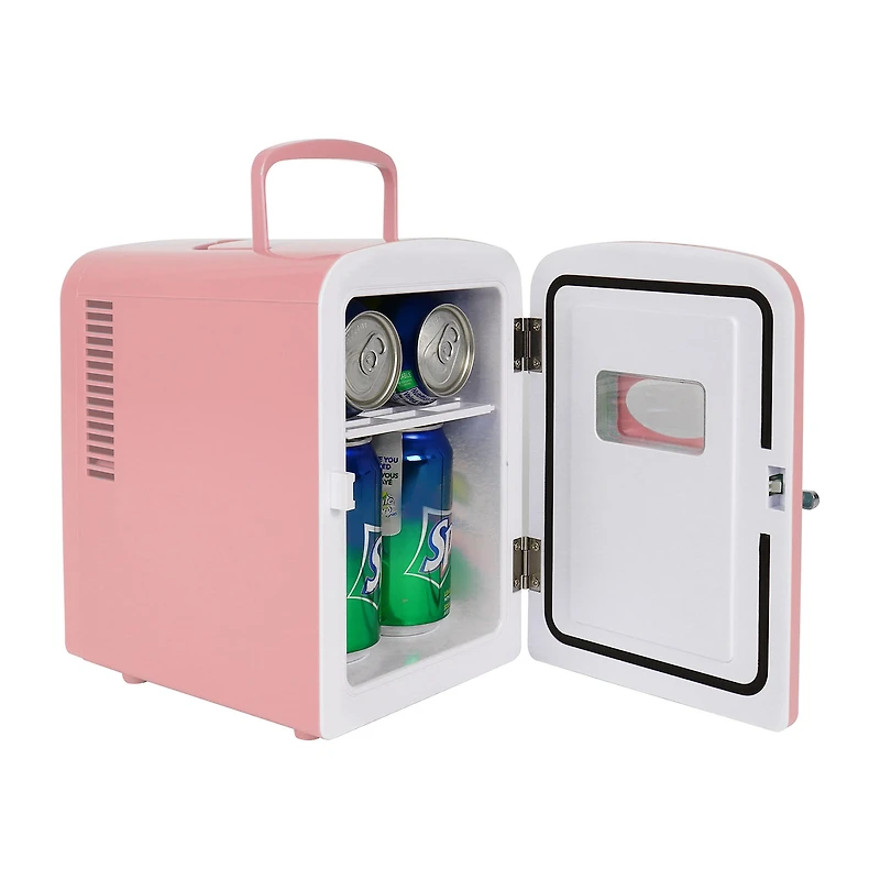 Koolatron 6 Can Retro Portable Mini Fridge