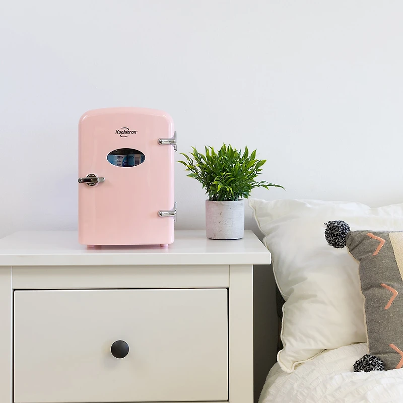 Koolatron 6 Can Retro Portable Mini Fridge