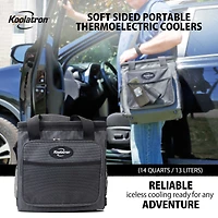 Koolatron Hybrid Portable 12V Cooler Bag