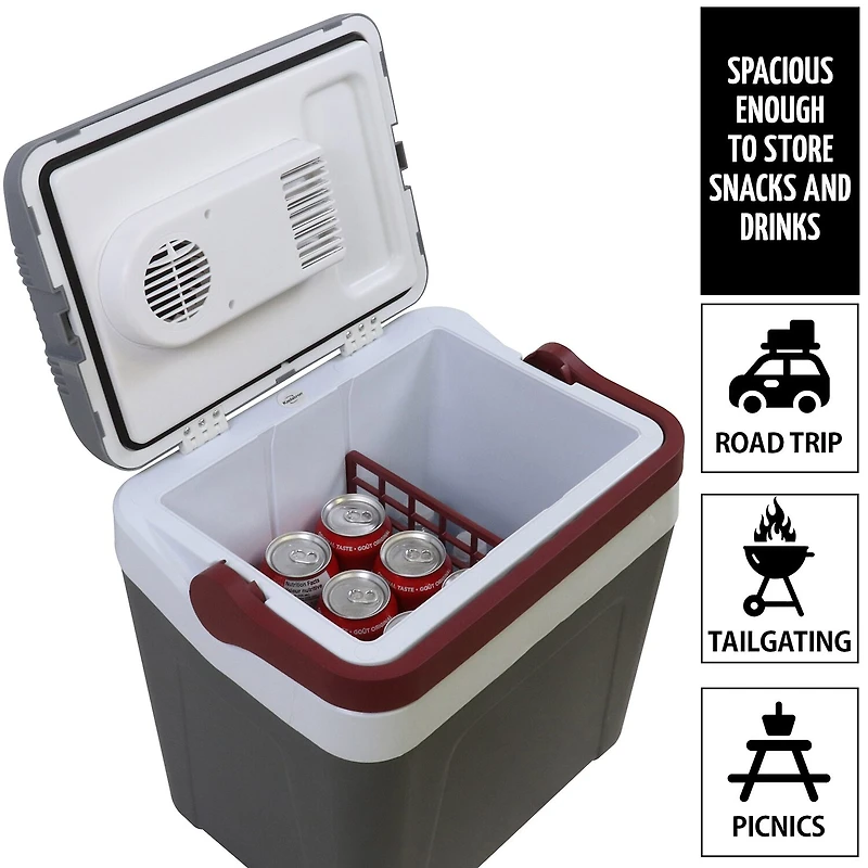 Koolatron Fun Kool Thermoelectric Iceless Cooler 24L