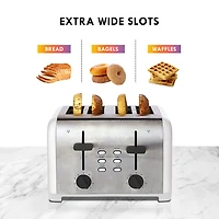Kenmore 4-Slice White Dual Control Toaster