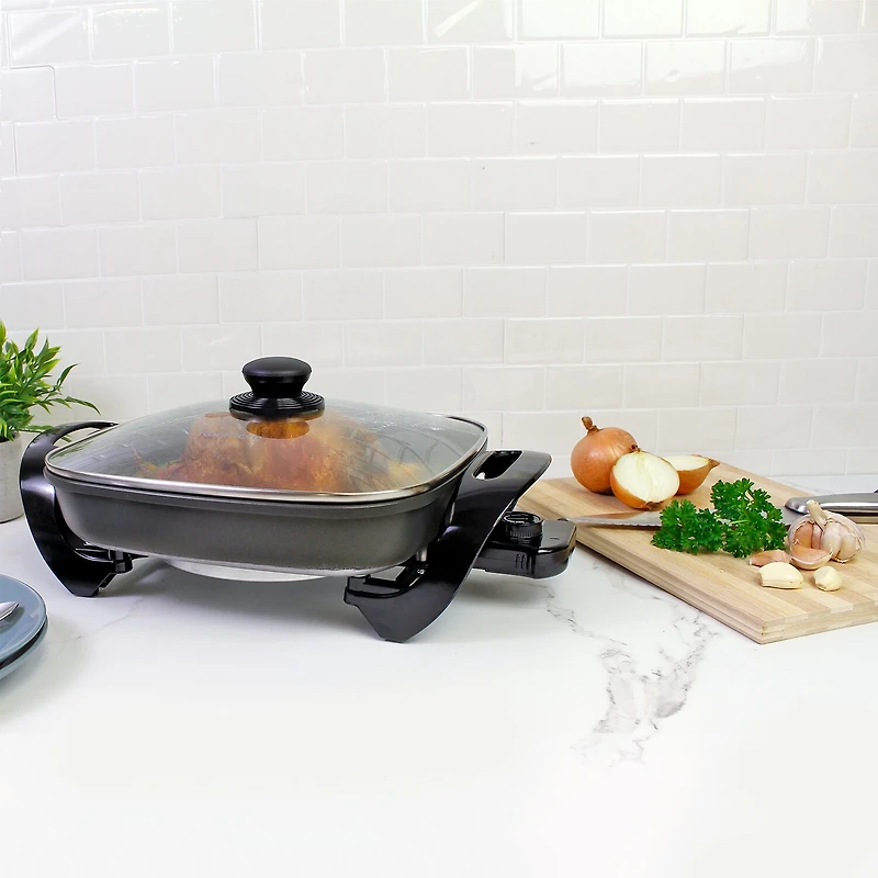 Kenmore 12" x 12" Non-Stick Electric Skillet