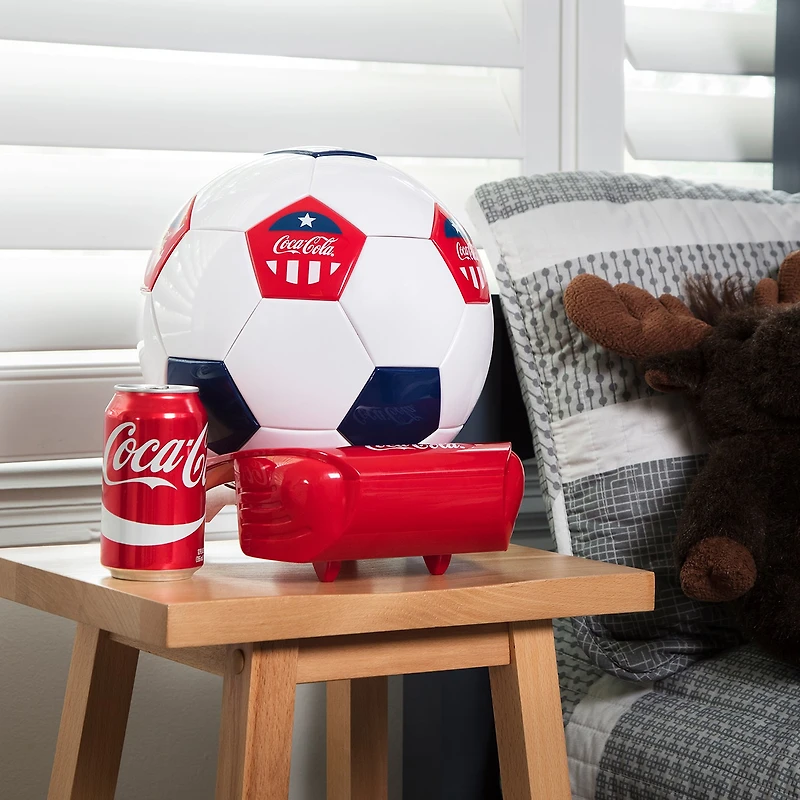 Coca-Cola Soccer Ball 5 Can Beverage Cooler