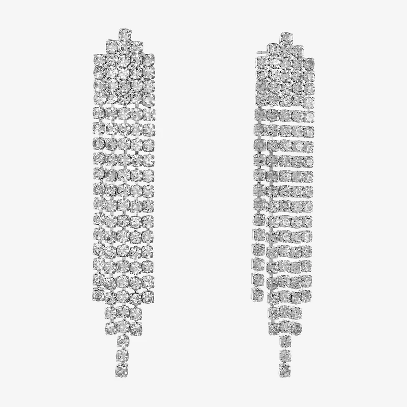 Monet Jewelry Timeless Tassel Womens Hypoallergenic Drop Earrings