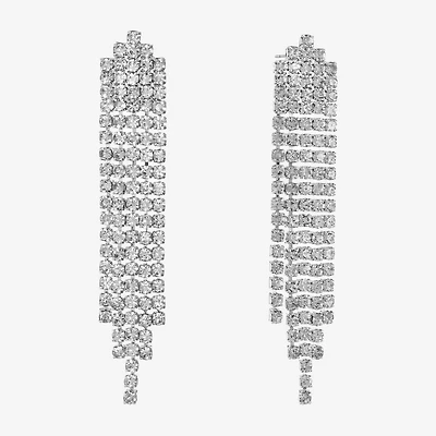 Monet Jewelry Timeless Tassel Womens Hypoallergenic Drop Earrings