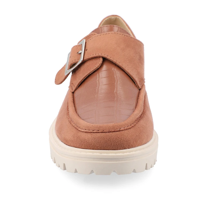 Journee Collection Azula Womens Moc Closed Toe Loafers