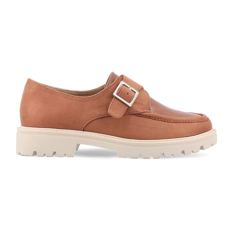 Journee Collection Azula Womens Moc Closed Toe Loafers