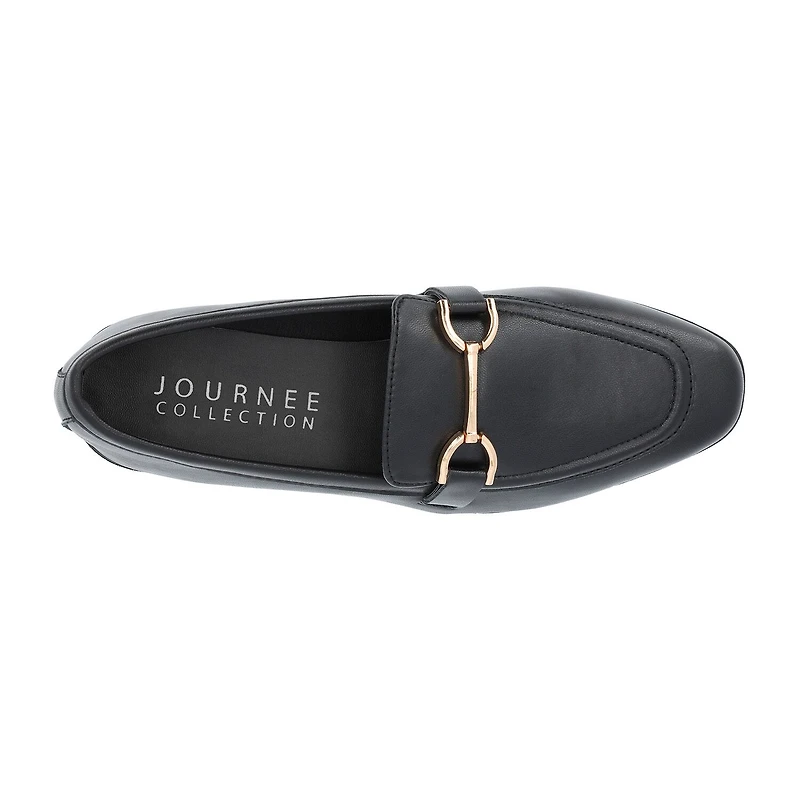 Journee Collection Mizza Womens Square Closed Toe Loafers