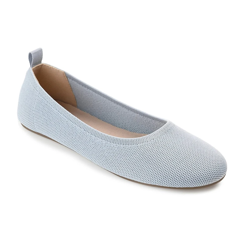 Journee Collection Jersie Womens Round Closed Toe Ballet Flats