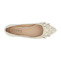 Journee Collection Womens Judy Slip-on Pointed Toe Ballet Flats