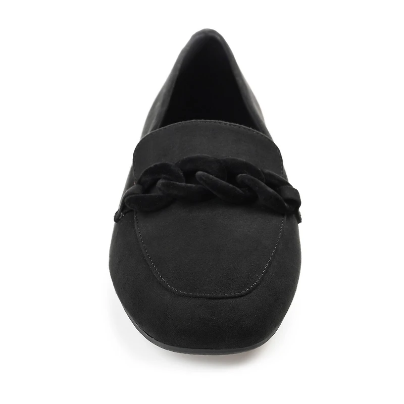 Journee Collection Cordell-Wd Womens Moc Closed Toe Loafers-Wide Width