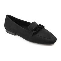 Journee Collection Cordell-Wd Womens Moc Closed Toe Loafers-Wide Width