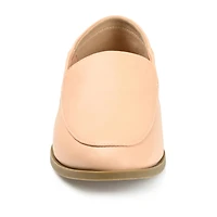 Journee Collection Corinne-Wd Womens Moc Closed Toe Loafers-Wide Width