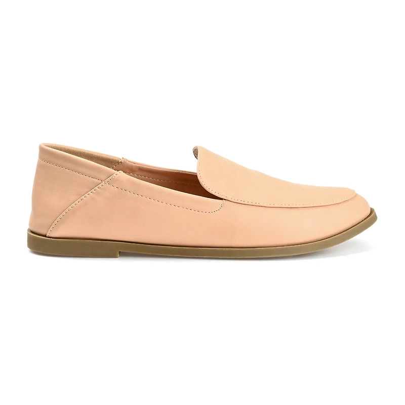 Journee Collection Corinne-Wd Womens Moc Closed Toe Loafers-Wide Width