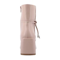 Journee Collection Womens Beverley Block Heel Booties
