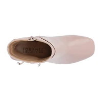 Journee Collection Womens Beverley Block Heel Booties