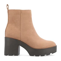 Journee Collection Womens Cassidy Block Heel Booties