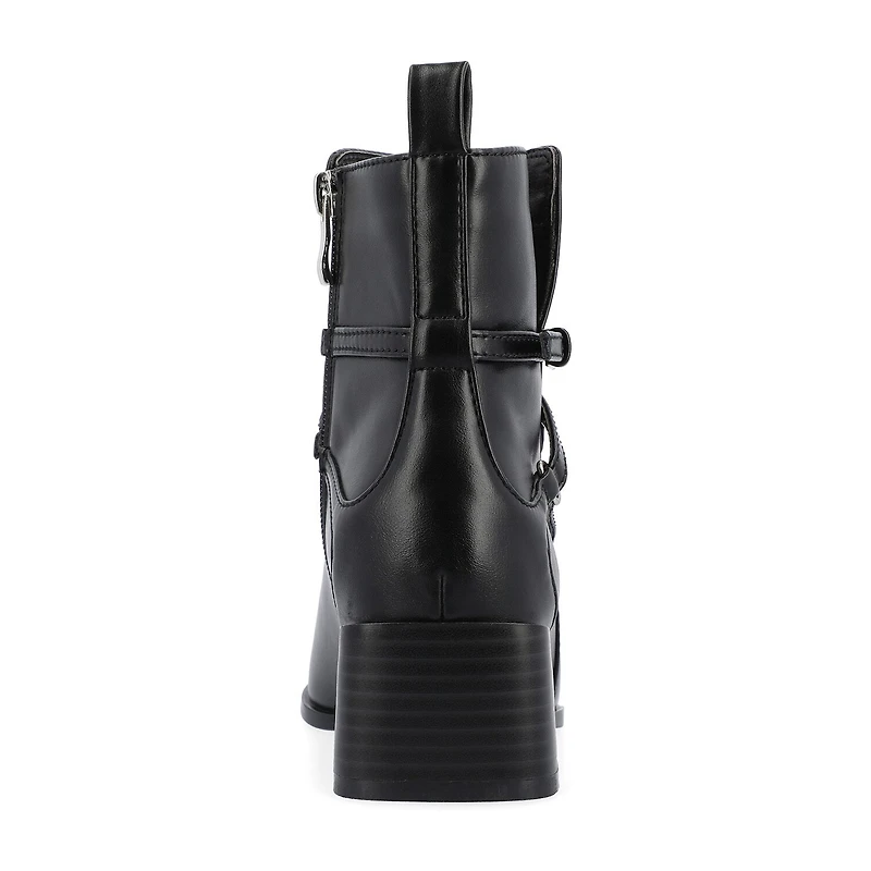 Journee Collection Womens Estelle Stacked Heel Booties
