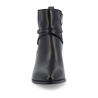 Journee Collection Womens Estelle Stacked Heel Booties