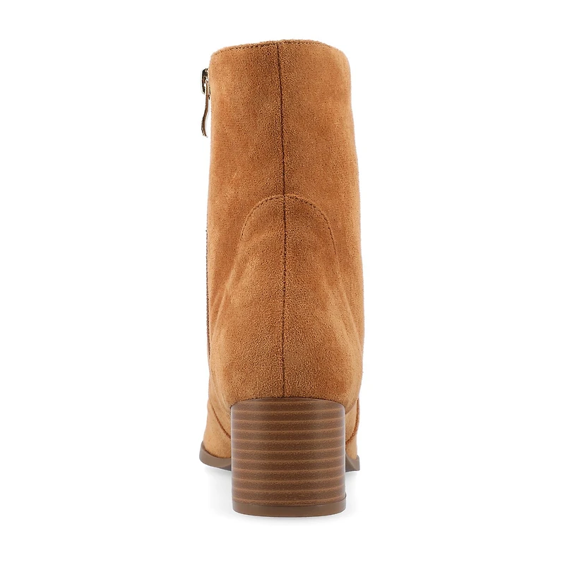 Journee Collection Womens Hayven Stacked Heel Booties