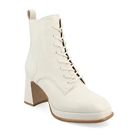 Journee Collection Womens Kalindi Block Heel Booties