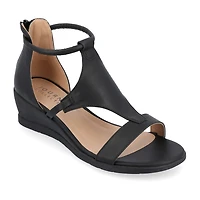 Journee Collection Womens Trayle Wedge Sandals