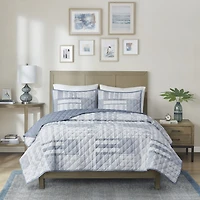 Madison Park Arden Patchwork 3-pc. Hypoallergenic Quilt Set