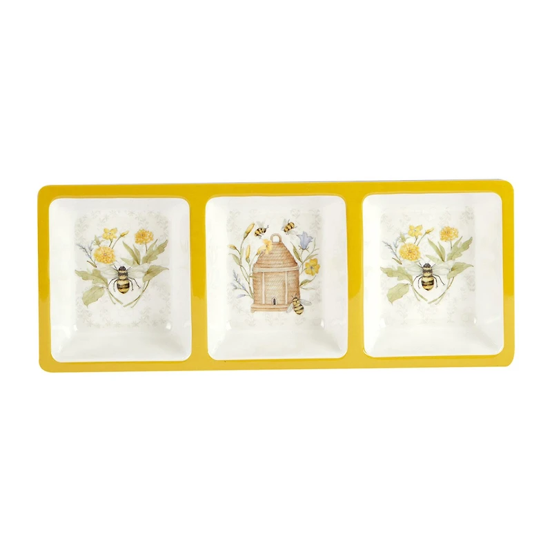 Certified International Bee Sweet Hostess 3-pc. Serving Set