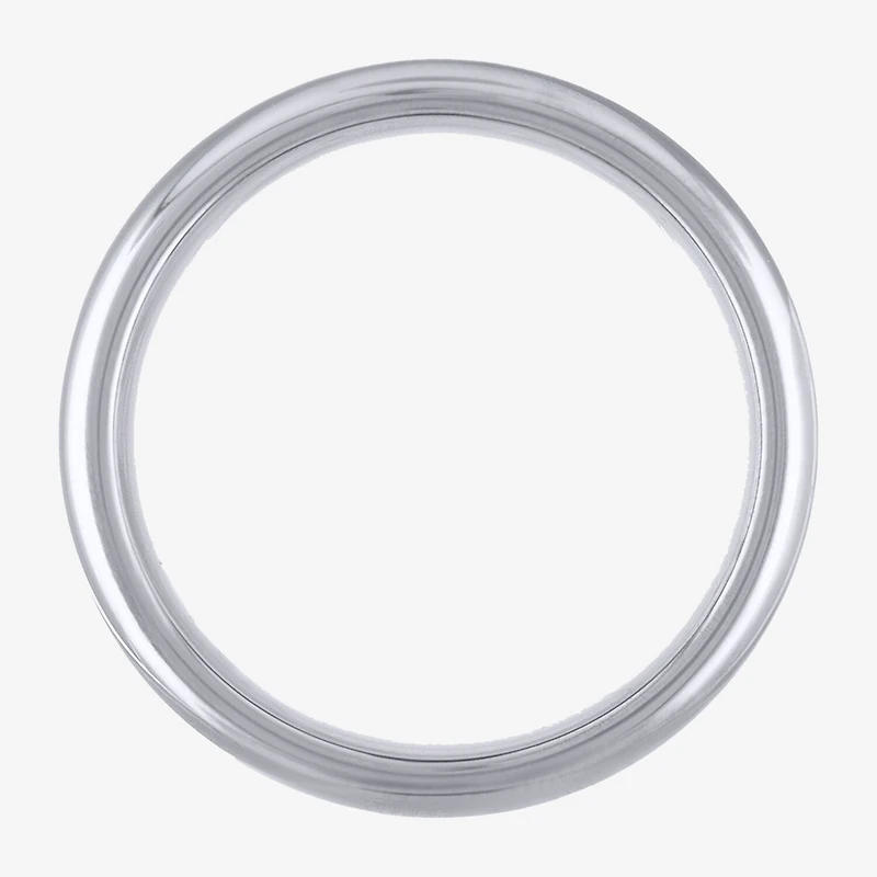 Mens 7MM 10K Gold Tungsten Wedding Band