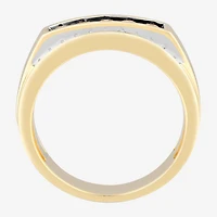 Mens 3/4 CT. T.W. Natural Diamond 10K Gold Fashion Ring