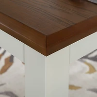Janisse Rectangular Wood-Top Dining Table