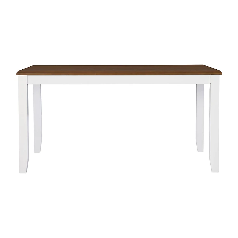 Janisse Rectangular Wood-Top Dining Table